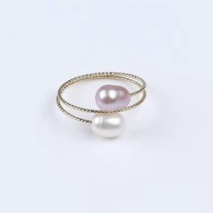 Gorgeous Pearl Wrap Ring